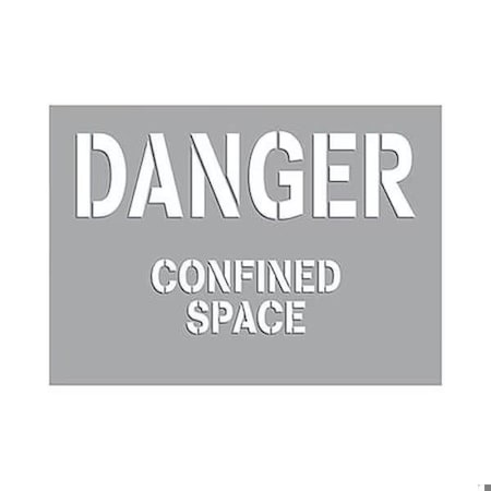 Accuform Confined Space Stencil CST710